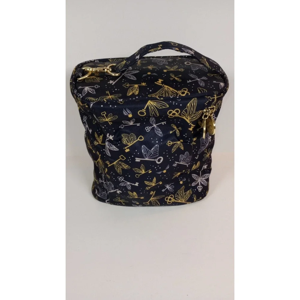 JuJuBe Harry Potter Blue/Gold Flying Keys Mommy Case/Bag for Baby Care Products